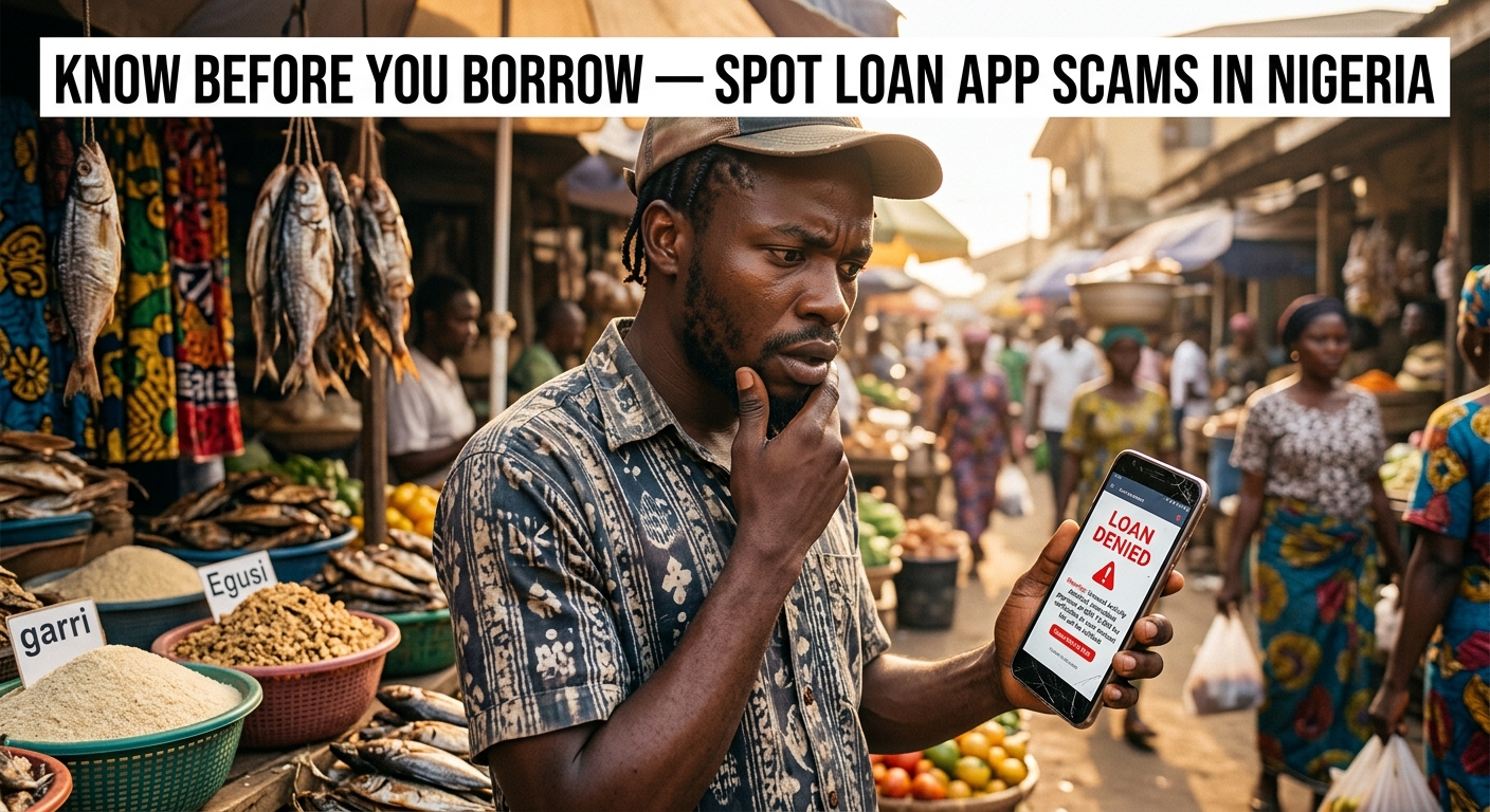 Loan App Scams Nigeria (2026): How to Spot Fake Apps & Borrow Safely