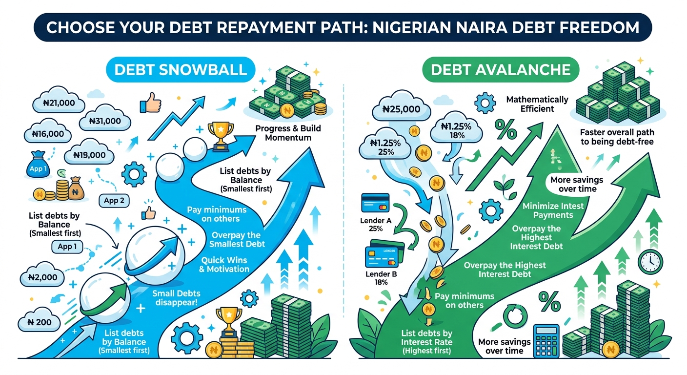 Loan Repayment Strategy: Snowball vs Avalanche, Which Is Out of Debt?