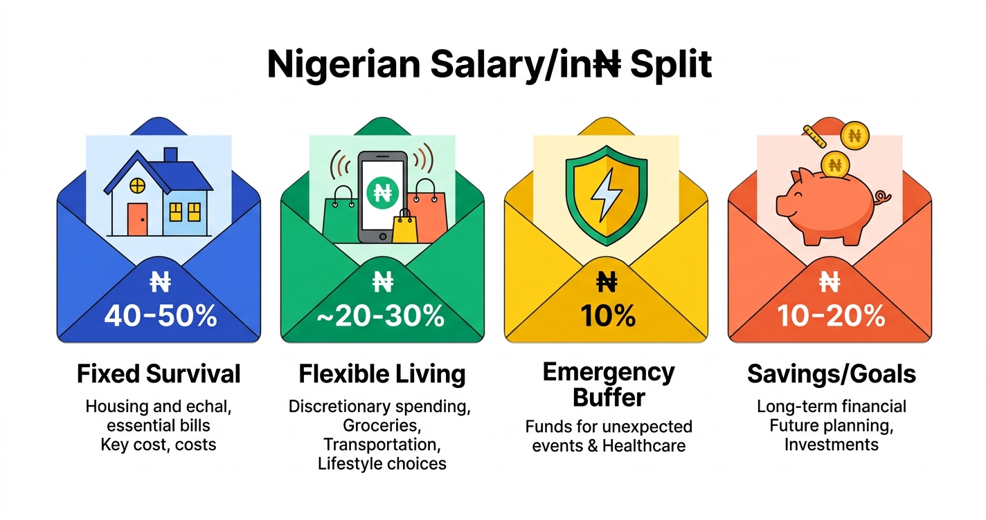 how to stretch salary to month-end Nigeria