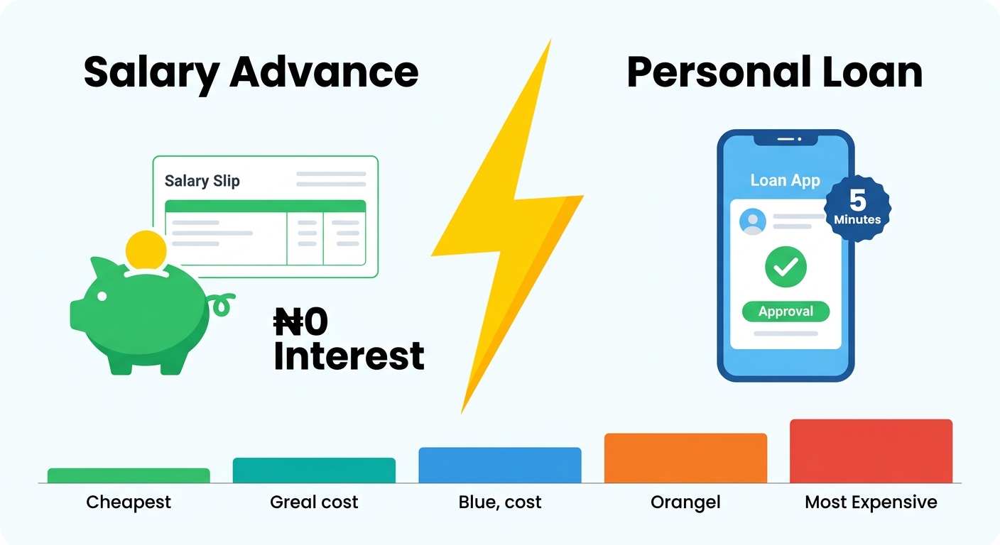 Salary Advance vs Personal Loan Nigeria: What You Never Know