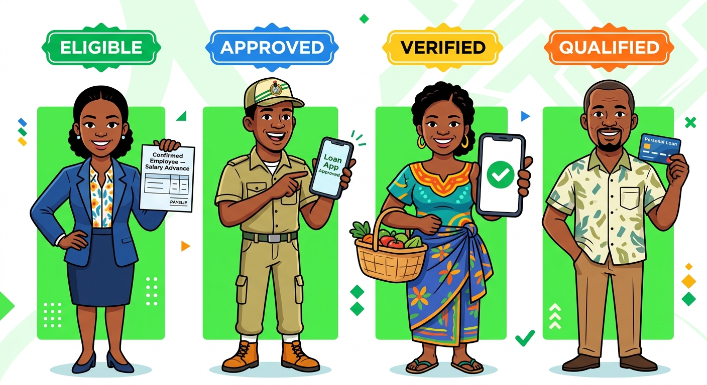 salary advance vs personal loan Nigeria