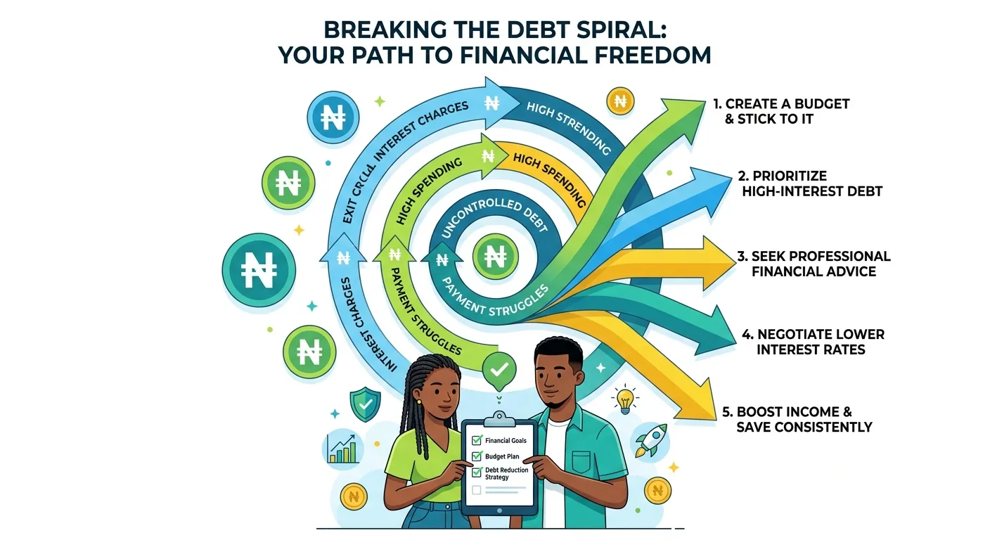 Debt Management in Nigeria: 5 Steps to Break the Spiral